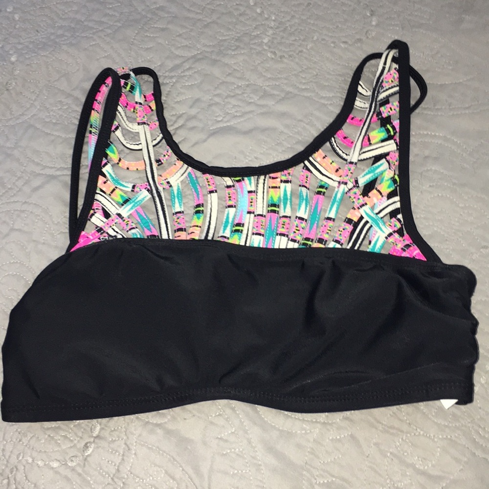 a bathing suit top.